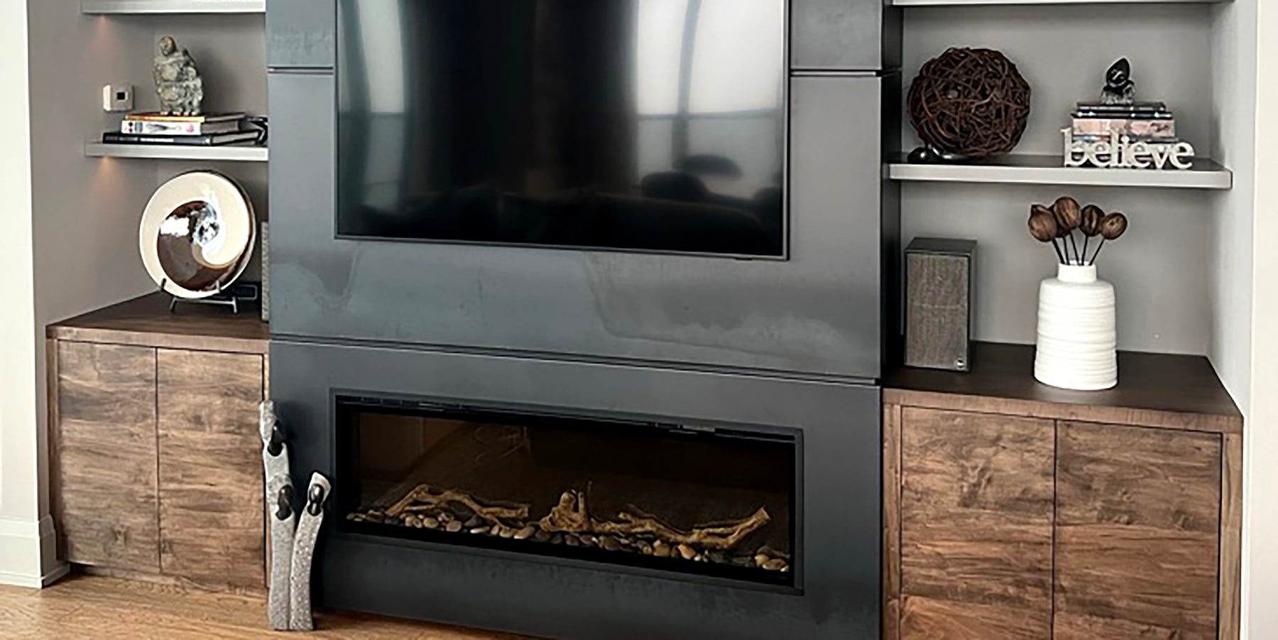 Fireplace build out